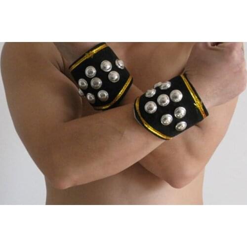 Top quality kung fu martial arts bubble nail WRISTGUARD arm band tai chi Nanquan wristbands