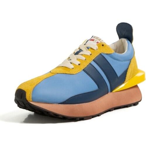 New arrival women Pumps shoes natural Genuine leather women lace-up leisure movement fashion Vulcanized Women shoes