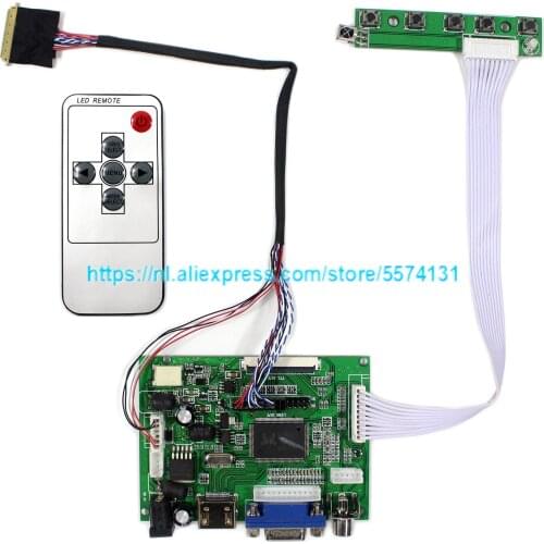 HDMI VGA 2AV LCD Board LTN101NT02 for 10.1inch 1024X600 B101AW03 HSD101PFW2 LP101WSA LCD panel