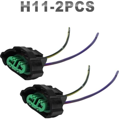 10 pieces 2 Pieces H4 1156 3157 Special Socket With Wiring Harness H11 Connector Car Wire kit Plug Auto Electronics Supplies