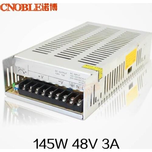 145W 48V 3A Single Output Switching power supply for LED Strip light AC to DC