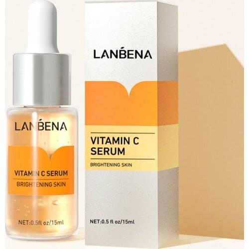 15ML Vitamin C Serum Essence Mask Remove Dark Spot Freckle Speckle Fade Ageless Whitening Whitening Anti Winkles Skin Care