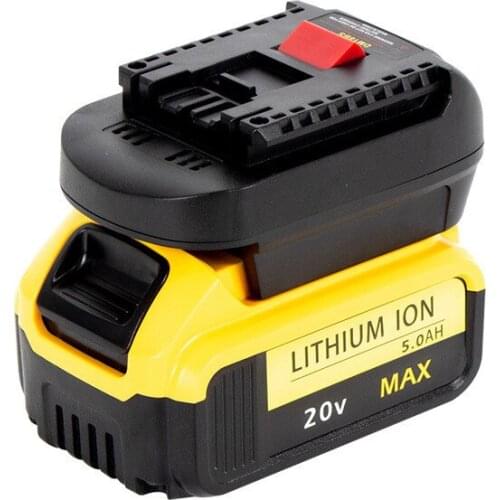 Hot Battery Converter Adapter For BOSCH 18V Power Tools Replacement Battery Compatible For DeWalt 20V Lithium Batteries