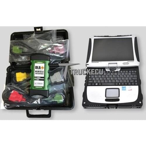 CF19 Laptop+JPRO DLA+ Noregon JPRO Commercial Fleet engine Truck Diagnostics Software with Noregon JPRO diagnostic kit