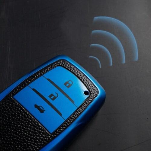 NEW TPU Car Key Cover Case for Toyota Chr Rav4 Avensis Prius Aygo Corolla Camry Land Cruiser Prado Crown Shell Ring Auto Accesso