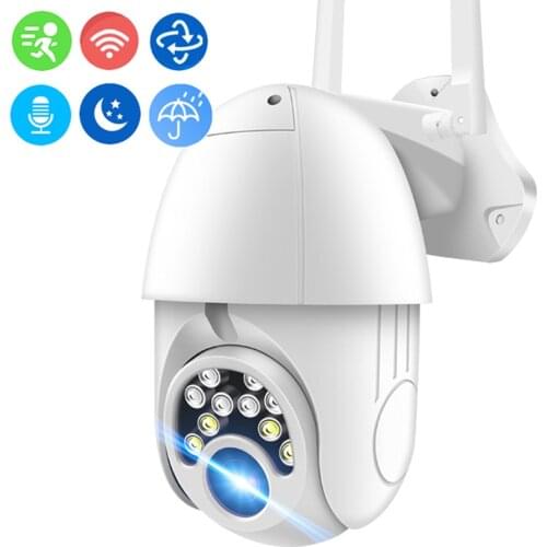 1080P Smart Outdoor WiFi IP Camera Security Surveillance Motion Detection CCTV 360 PTZ Outside Indoor Video Monitor Securite Cam