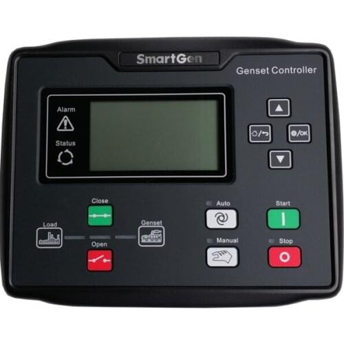 HGM6110N Auto Start Controller Diesel Generator Panel Electric Smartgen Automatic Remote Genset Part LCD Display Controller