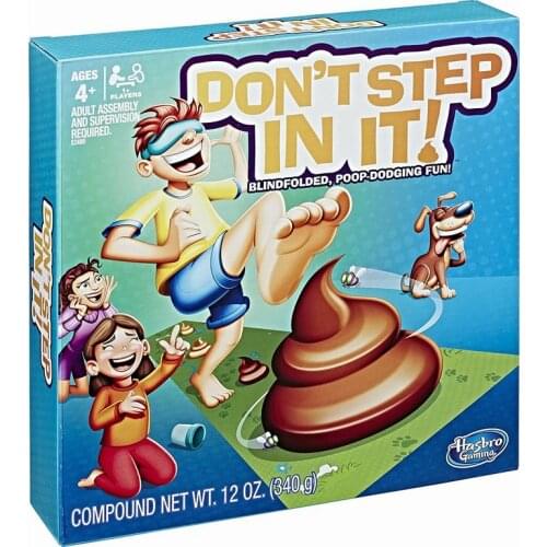 Don't Step In It Blindfold The Game Modeling Clay Slime Educational Toys For Family Play Game