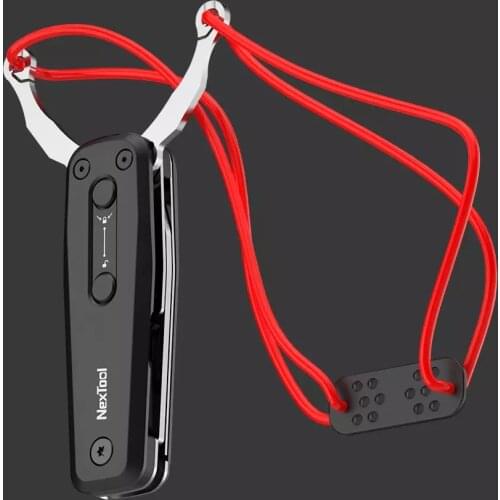 2021 New Xiaomi Youpin Nextool Outdoor multifunctional slingshot black Combination of knife and bow selected good materials