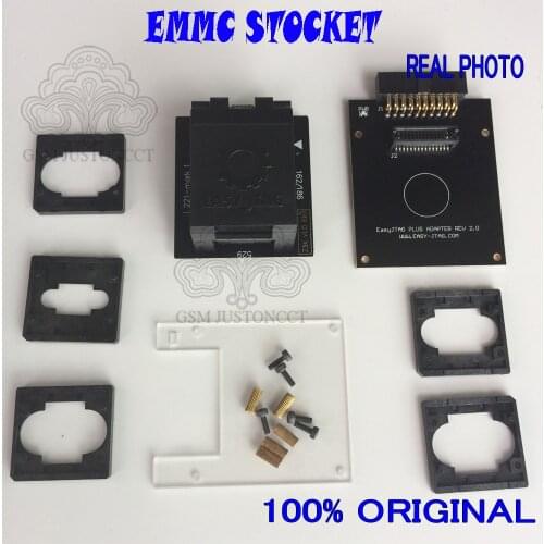 NEW Original EASY JTAG eMMc SOCKET ADAPTER (EMMC-153/169/162/186/221/529) For Easy JTAG Plus box