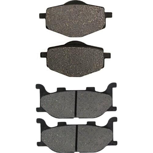 Motorcycle Front and Rear Brake Pads For Yamaha TDR 125 (4GW/GX 1/2/3/4) 1993-2003 A199 FA101