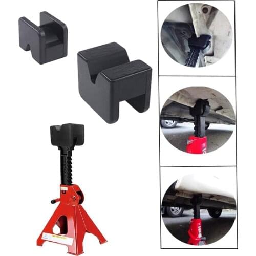 Suitable For Slotted Lifting Bracket Jacks Protective Rubber Mat Floor Adapters Lifting Maintenance Tools Hydraulic Jacks