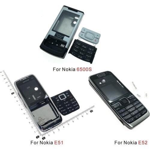 For Nokia 6500S Housing Cover Battery Back Cover + English Keyboard Case