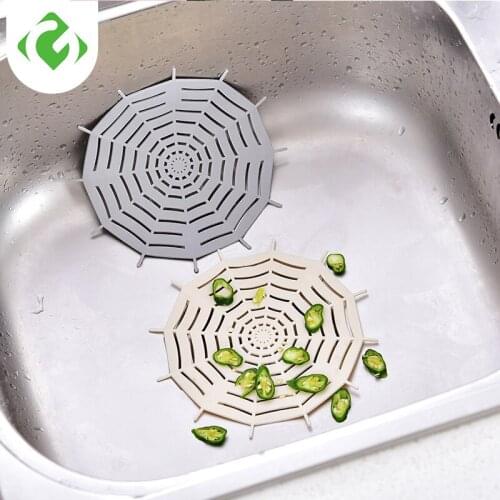 Rubber Circle Silicone Sink Strainer Filter Water Stopper Floor Drain Hair Bathtub Plug Bathroom Kitchen Cute Deodorant Stopper
