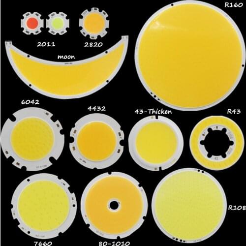 New year christmas promotion mix Round COB LED Light Source cob for led downlight spotlight bulb tubes indoor Lamp led cob chip