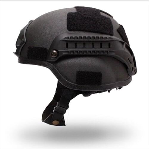 Tactical NIJ IIIA Level MICH Bulletproof Helmet Ballistic ACH Armor Aramid Core Full Set Helmet Inner Suspension System Fast