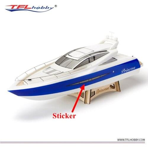 TFL Genuine Parts! Stiker kits for TFL Little Princess Fiberglass RC Simulation Boat