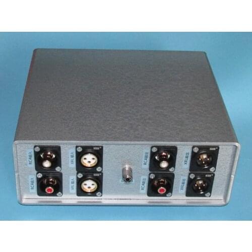 Vinyl inverter, RCA / XLR selective converters assembled by Japan Optoelectronics Permalloy transformers