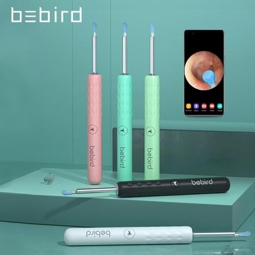 300W 1080P Wifi Mini Endoscope Camera for Android iPhone iPad Smart Ear Sticks Ear Picker Cleaner Wireless Ear Otoscope Camera