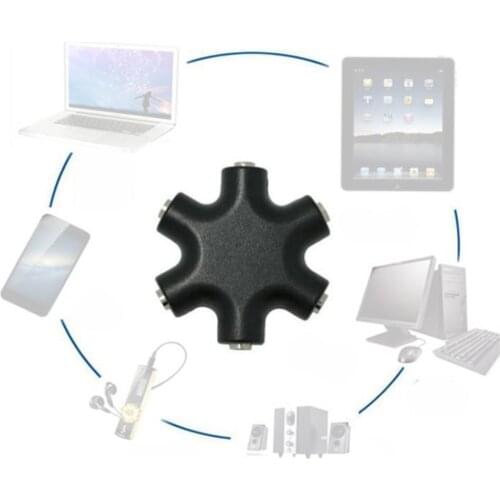 Audio Converter 3.5mm Earphone Headphone Audio Splitter Cable Male Headphone Phone Male For Tablet Port MP4 to Connecting M A6G0