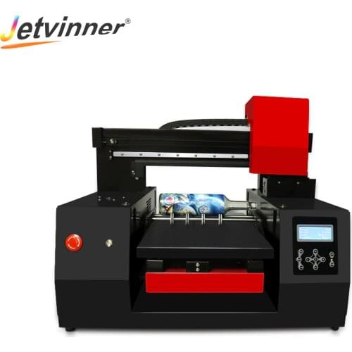 Jetvinner Advance Automatic A3 Size LED UV Flatbed Printer 12-Color Inkjet Printers with Double Print Head with Varnish Effect