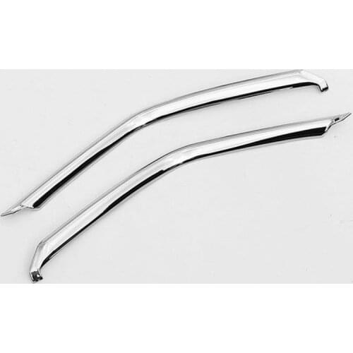 BBQ@FUKA NEW ARRIVAL CAR ACCESSORY FIT FOR 2015-2017 NISSAN QASHQAI CHROME FRONT MESH GRILLE COVER TRIM INSERT MOLDING STICKER