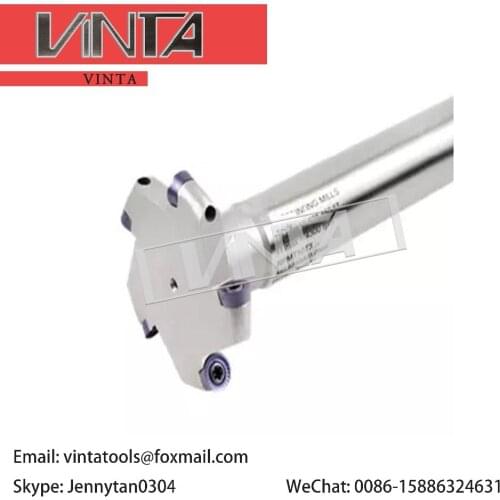 Free shipping TMR-63R5-S25-150-4T/TMR-63R6-S25-150-4T CNC milling cutter round nose T-solt groove cutter bar