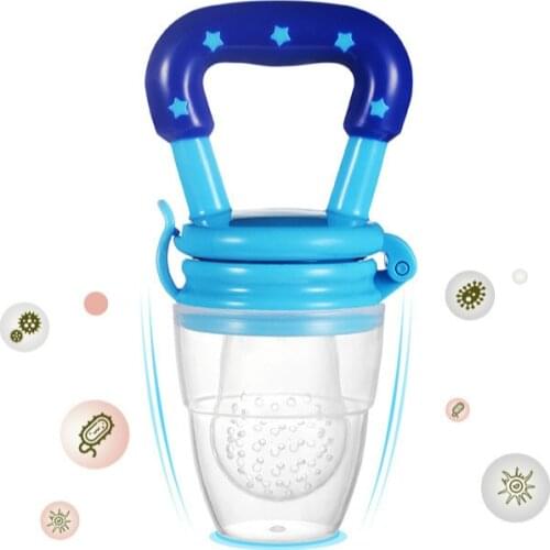 Baby Bottle Feeding Fruit Vegetable Newborn Food Supplement Bite Juice Feeder Baby Nimble Pacifier For Fruit Portable