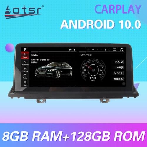 For BMW X5/X6 E70/71 2007 - 2013 Android 10 Carplay Car Multimedia Radio Player GPS Navigation Stereo