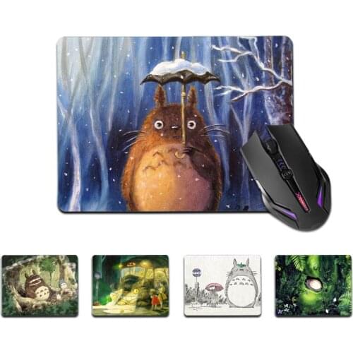 FHNBLJ Top Quality Japan Studio Ghibli Totoro Durable Rubber Mouse Mat Pad Top Selling Wholesale Gaming Pad mouse