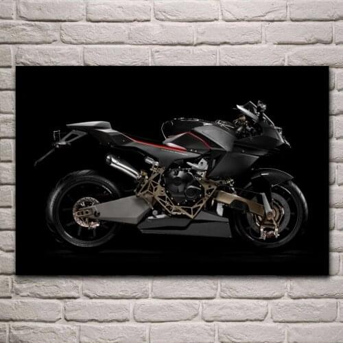 Modern machine art m2 race bike fabric poster living room home wall decorative canvas silk art print KH472