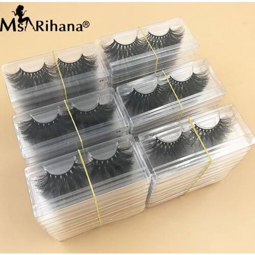 False Eyelash Mink Lashes Extension 25mm 5D Mink Eyelashes Full Strip Lashes Packaging Boxes Case Bulk Fake Lashes Mink Bulk