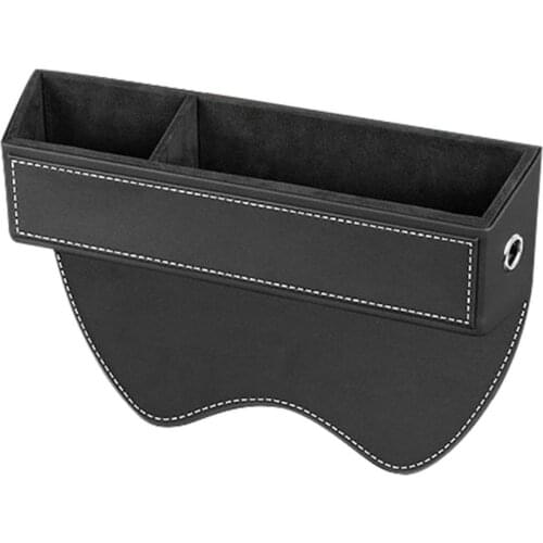 Car Seat Space Filler Organizer Installa and Remove Convenient Simple Console Left Side Storage Box Car Stowing Tidying