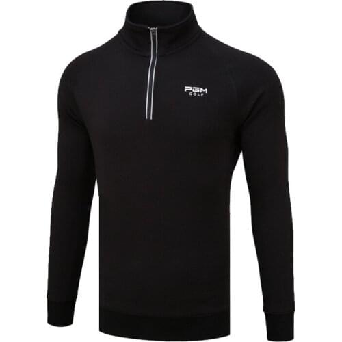 2020 New Clothes Mens Autumn Spring Bottoming Shirt Male High Collar Long-sleeved Sweater Plus Velvet Thick Warm Shirt Golf