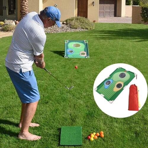 Indoor Outdoor Backyards Golfing Chipping Net Golf Training Set with Hole Board Golfing Chipping Net Golf Training Set with Hole