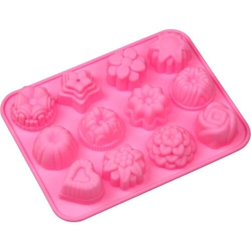1 Piece 3D Flower Silicone Mold Chocolate Party DIY Fondant Baking Cooking Cake Decorating Tools