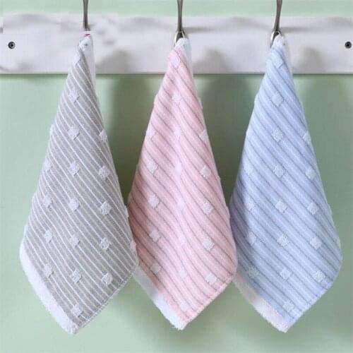 10pcs/set Cotton Gazued Baby Handkerchief Pink Blue Khaki New Baby Face Towel Super Soft Slobber Towel 25x25cm