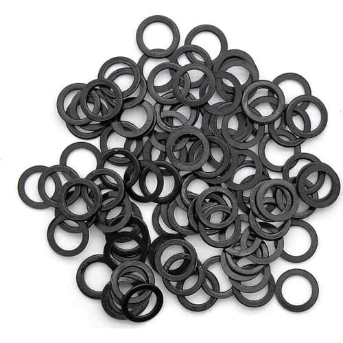 100 Pcs Standard Skateboard Bulk Bearing Spacers/Standard Skateboard Bulk Speed Hardware Washers