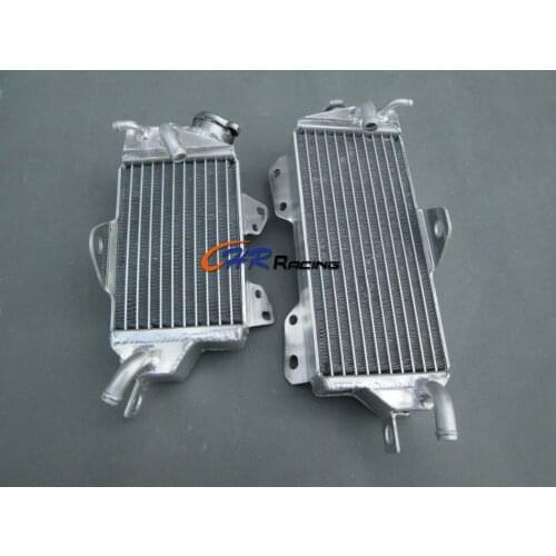 Aluminum radiator for KX 125 Kawasaki KX125 1990 1991 90 91 (PAIR)