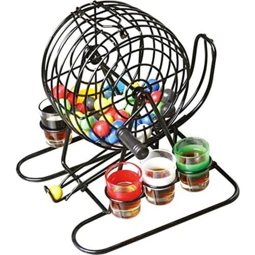 Bingo Games Equipment Lottery Machine Bingo Machine Board Game Table Puzzle Party Lucky Draw Game Bingo Ball