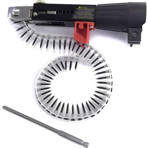 Woodworking Tool Cordless Power Drill Automatic Chain Nail Gun Good Performance with Adjustable Screw Length and Depth