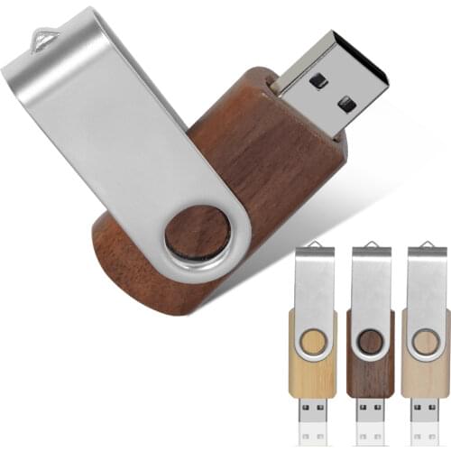 Laser engraving wooden usb 2.0 pendrive 4GB 8GB 16GB 32GB 64GB 128GB USB Flash Drive photography gift