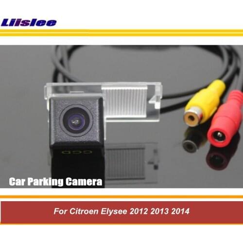 For Citroen Elysee 2012 2013 2014 Car Reverse Rear View Back Up Parking Camera HD CCD CAM Night Vision