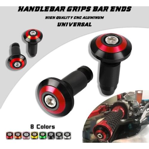 For HONDA CB300F CBR300R CBR250R CB 300F CBR 300R/250R 250 300 F/R 2015 Handlebar Grips Bar Ends Cap Slider Handle bar Grip