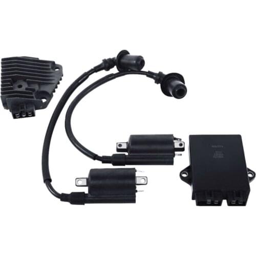 Motorcycle CDI Box Ignition Regulator Coil set Kit For YAMAHA XV250 Route 66 LIFAN LF250