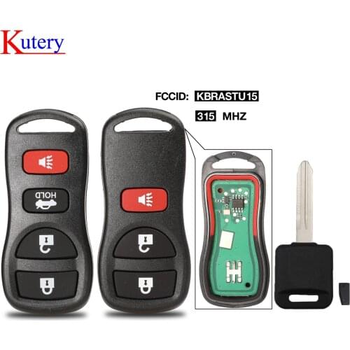 Kutery 315Mhz Car Keyless Entry Remote Key For Infiniti/Nissan Frontier Murano Armada Pathfinder Versa Altima Maxima Xterra