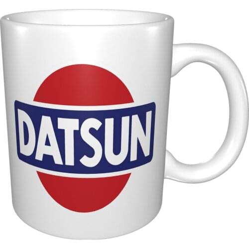 Datsun Logo Badge Baseball Logo Mug Coffee Cup Coffee Mug Funny Mugs Chameleon Mug