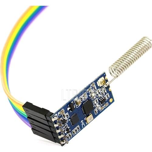 LTRIG custom 1Pcs 433Mhz HC-12 SI4463 Wireless Serial Port Module 1000m Replace Bluetooth