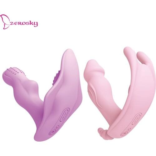 Massager Remote Panties Vibrator Wearable Wireless Vibrator Rechargeable Masturbation Dildo Clit Stimulation Intimate Goods