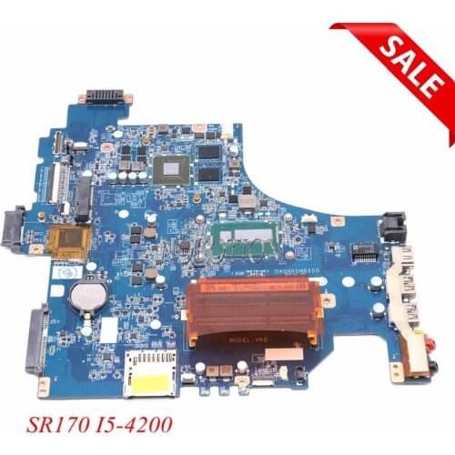 NOKOTION A1971744A DA0HKDMB6D0 Main board For SONY Vaio SVF15 laptop motherboard SR170 I5-4200 GT740M works